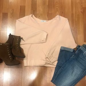 Zara crop sweater